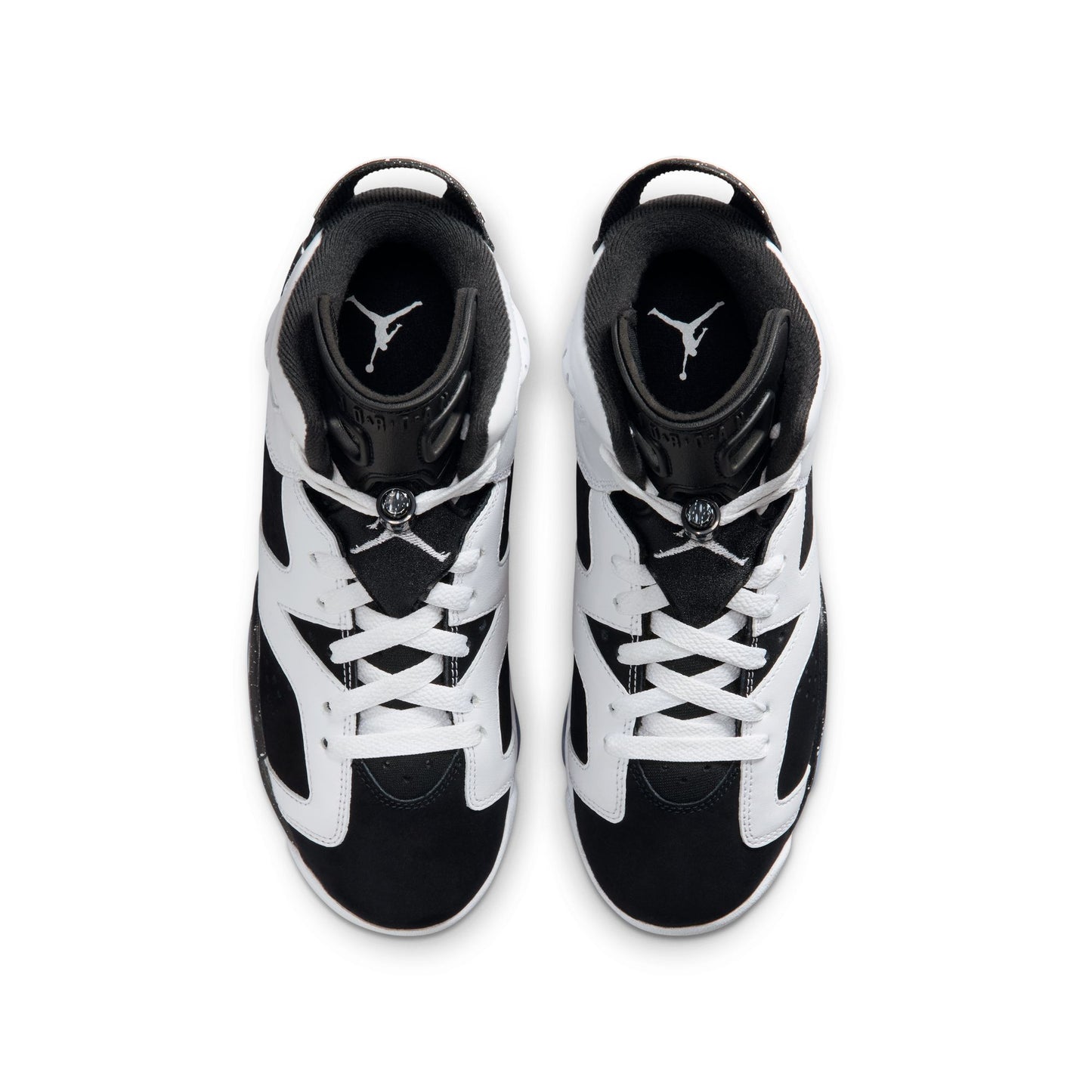 Air Jordan "6 Retro" Grade School - White / Black