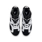 Air Jordan "6 Retro" Grade School - White / Black