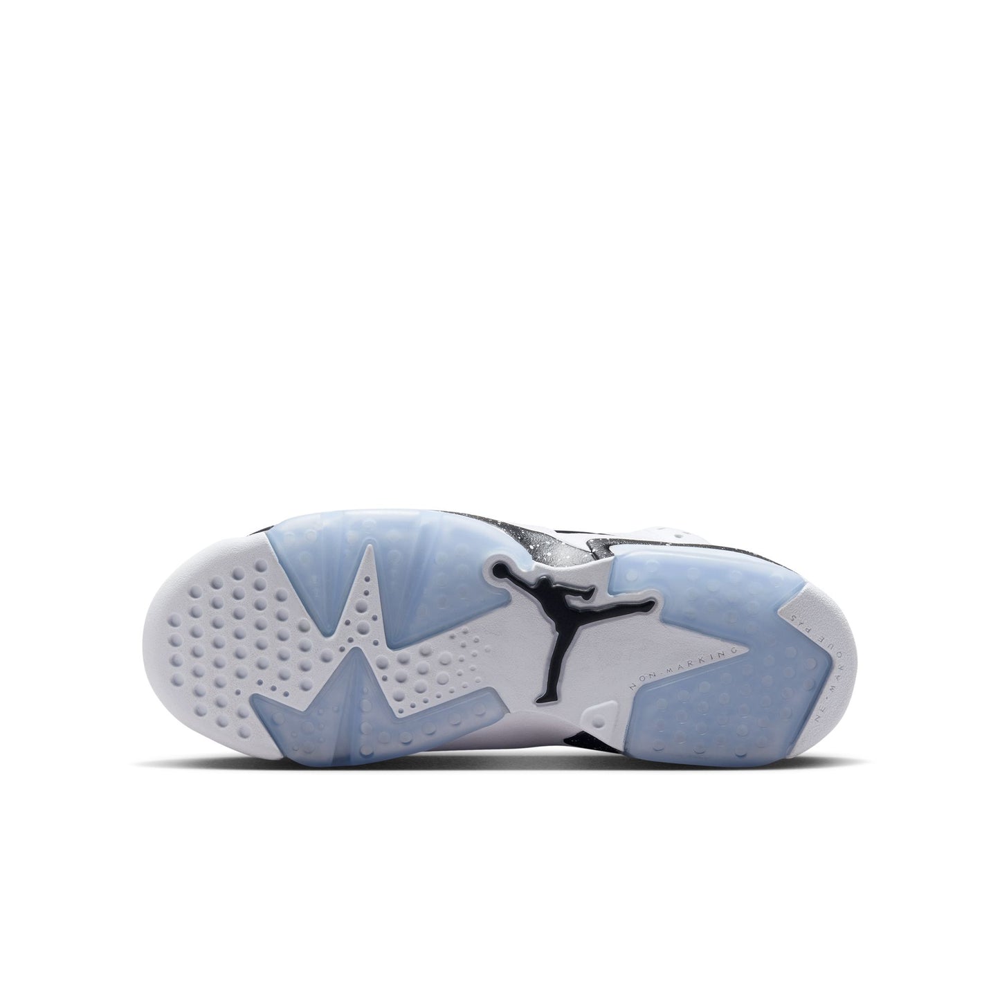 Air Jordan "6 Retro" Grade School - White / Black