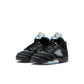 Air Jordan "5 Retro OG" Preschool - Black / University Blue / White