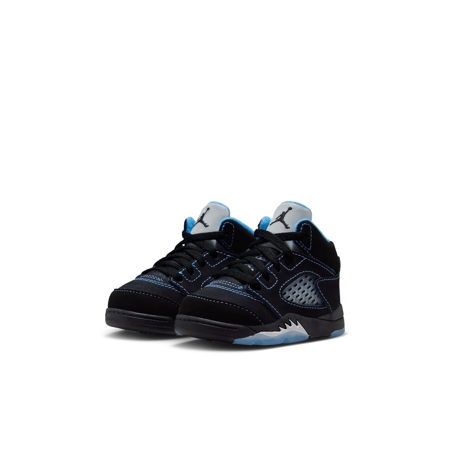 Air Jordan "5 Retro OG" Toddler - Black / University Blue / White