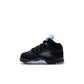 Air Jordan "5 Retro OG" Toddler - Black / University Blue / White
