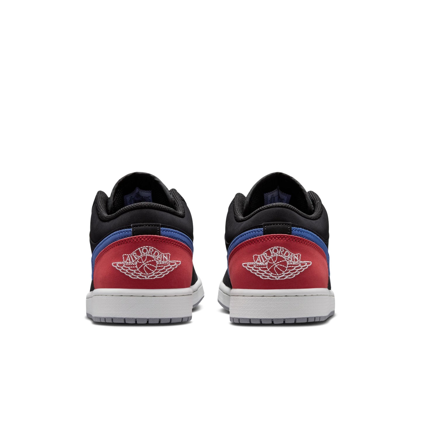 Air Jordan "1 Low" Mens - Black / Summit White / True Blue