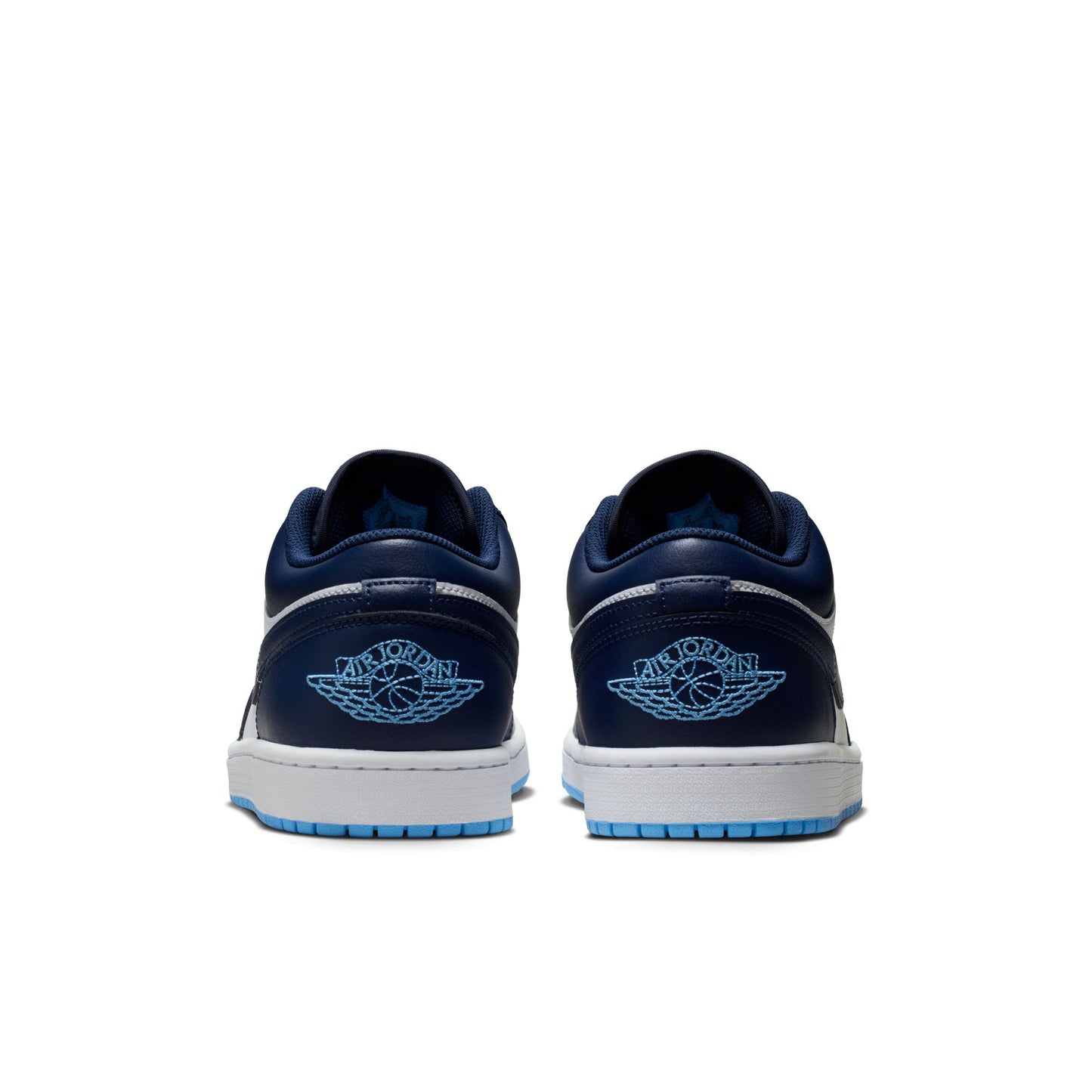 Air Jordan "1 Low" Mens - Midnight Navy / University Blue