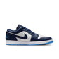 Air Jordan "1 Low" Mens - Midnight Navy / University Blue