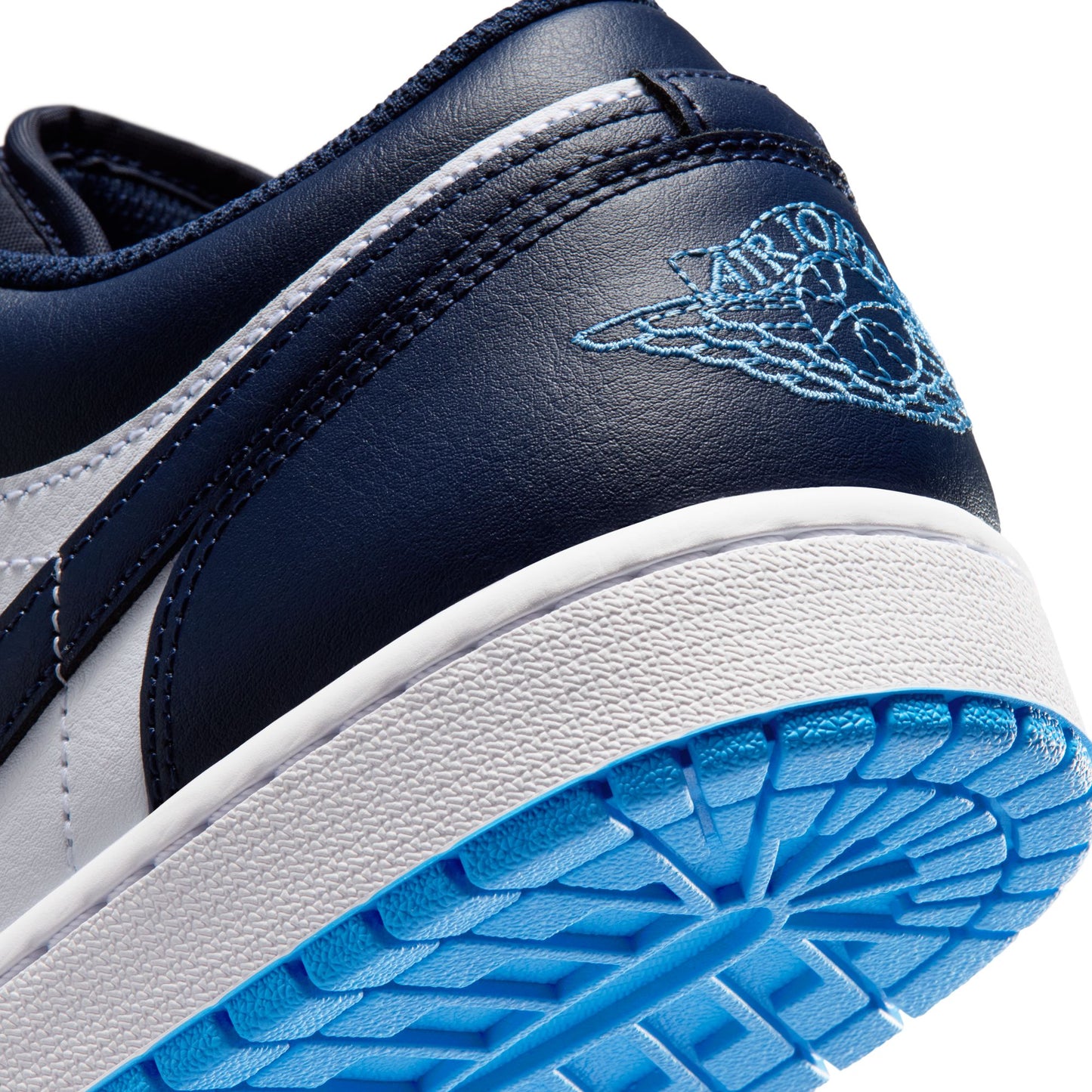 Air Jordan "1 Low" Mens - Midnight Navy / University Blue