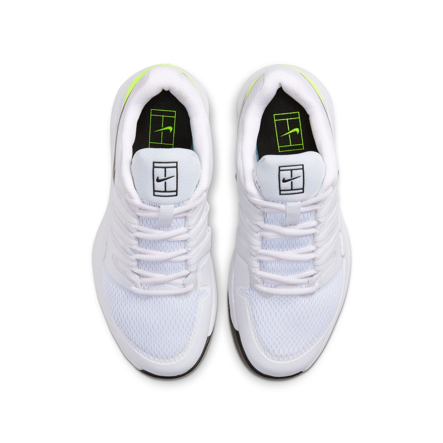 Nike "JR Vapor X" Grade School - White / Black - Volt