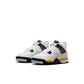 Air Jordan "4 Retro" Preschool - White / Tour Yellow
