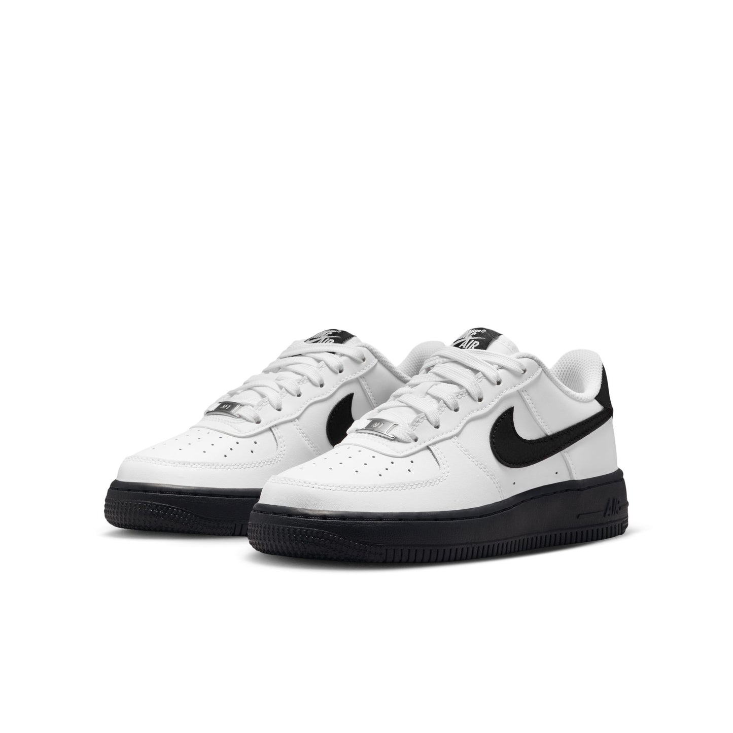 Nike "Air Force 1" Grade School - White / Black