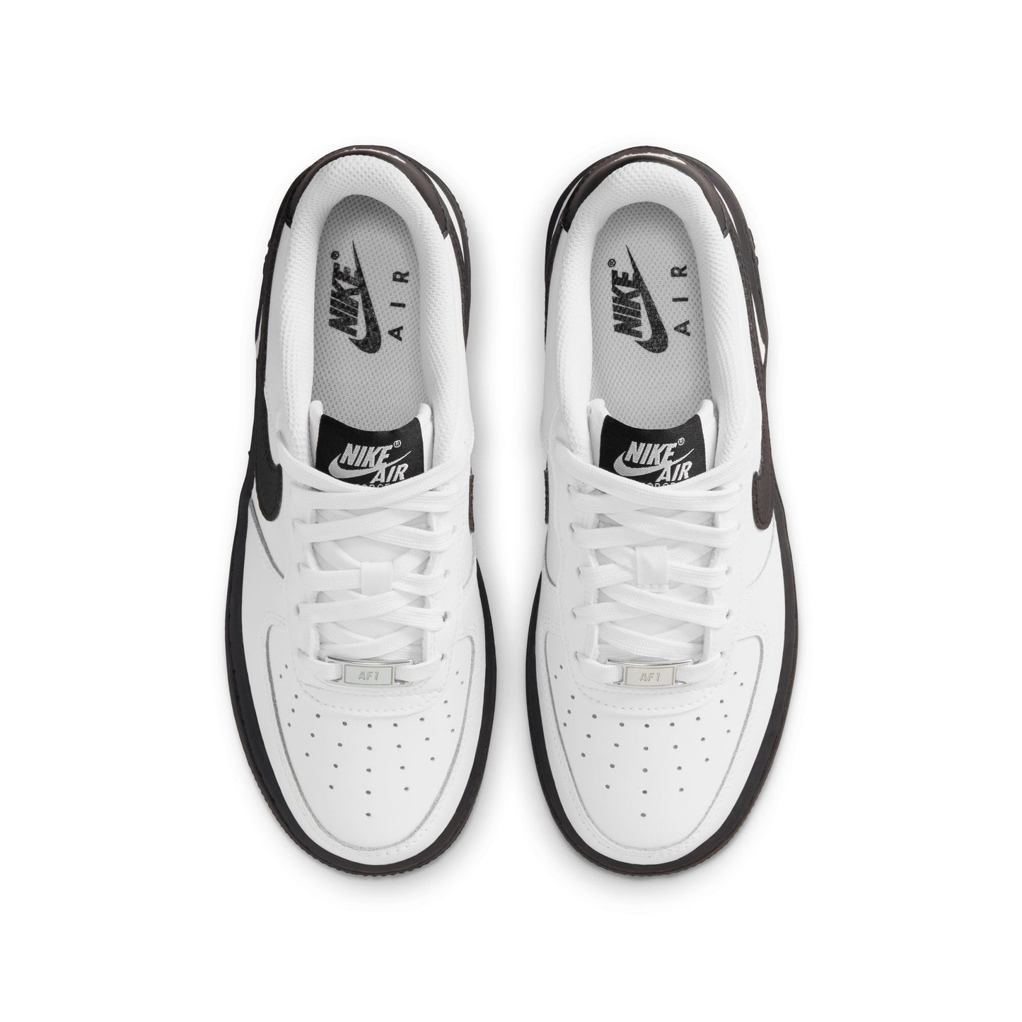 Nike "Air Force 1" Grade School - White / Black
