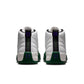 Air Jordan "Retro 12" Mens - Summit White / Gorge Green - Fierce Purple