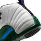 Air Jordan "Retro 12" Mens - Summit White / Gorge Green - Fierce Purple