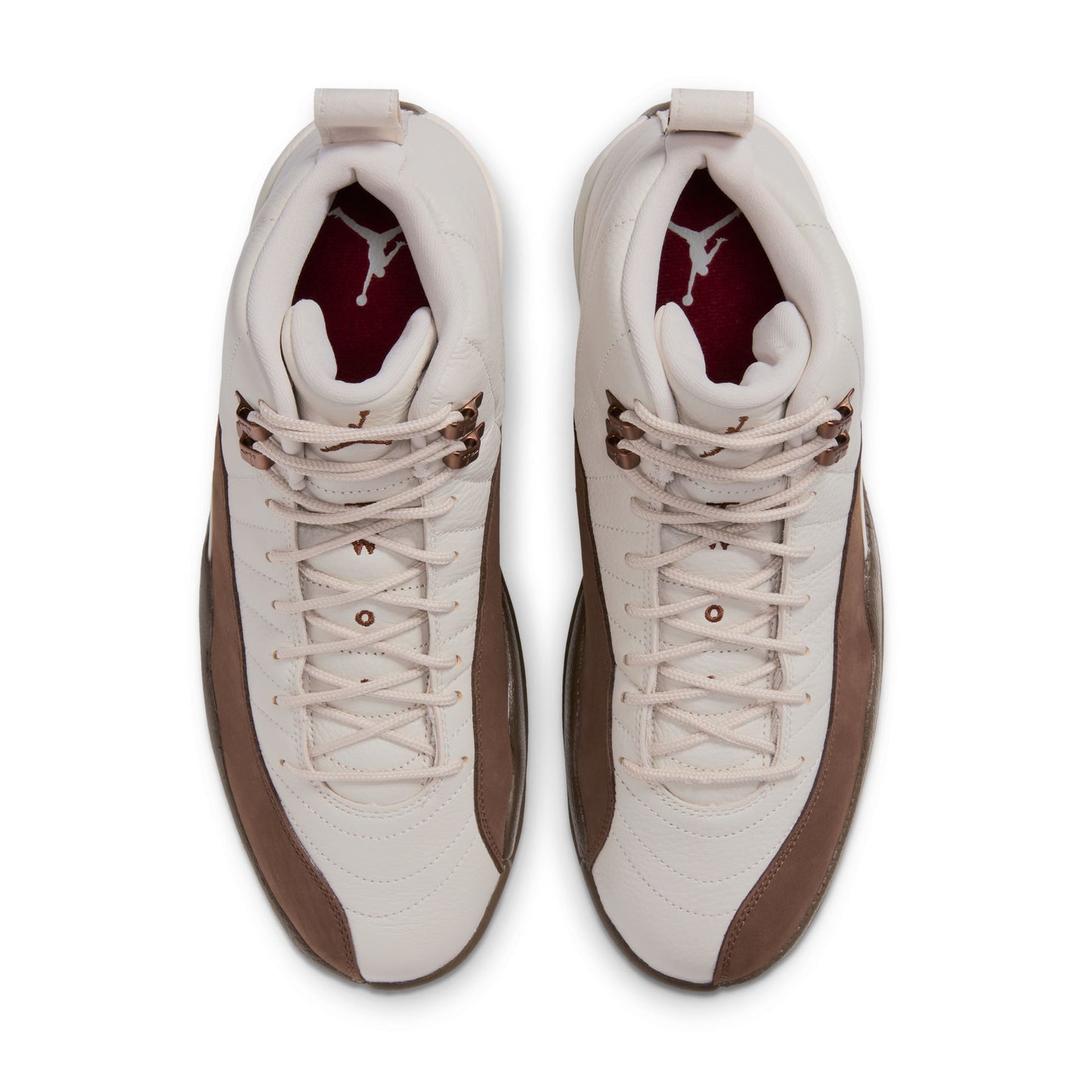 Air Jordan "Retro 12" Mens - Light Orewood Brown / Cacao Wow