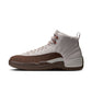 Air Jordan "Retro 12" Mens - Light Orewood Brown / Cacao Wow