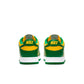 Nike "Dunk Low SP" Mens - Varsity Maize / Pine Green / White