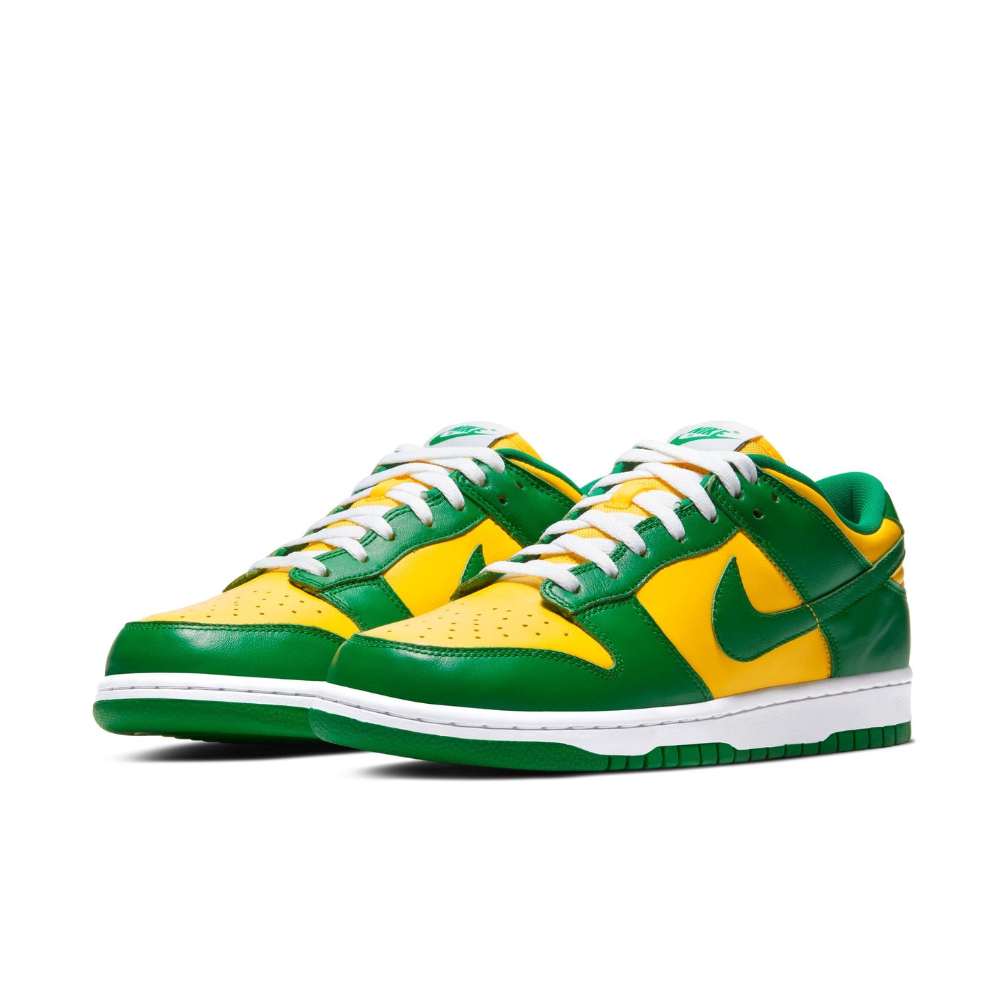 Nike "Dunk Low SP" Mens - Varsity Maize / Pine Green / White
