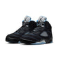 Air Jordan "5 Retro" Mens - Black / University Blue / White