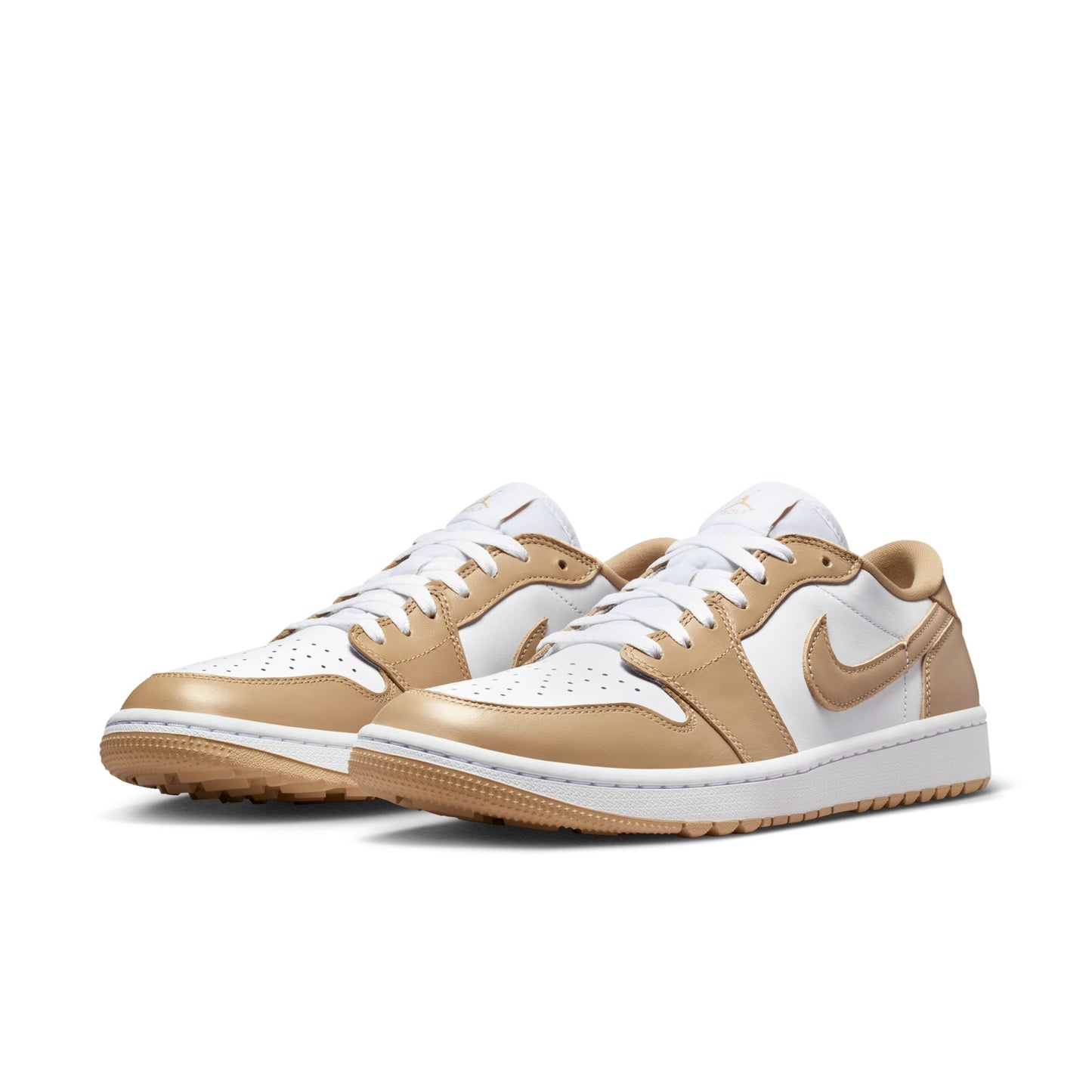 Air Jordan "1 Low Golf" Mens - White / Linen