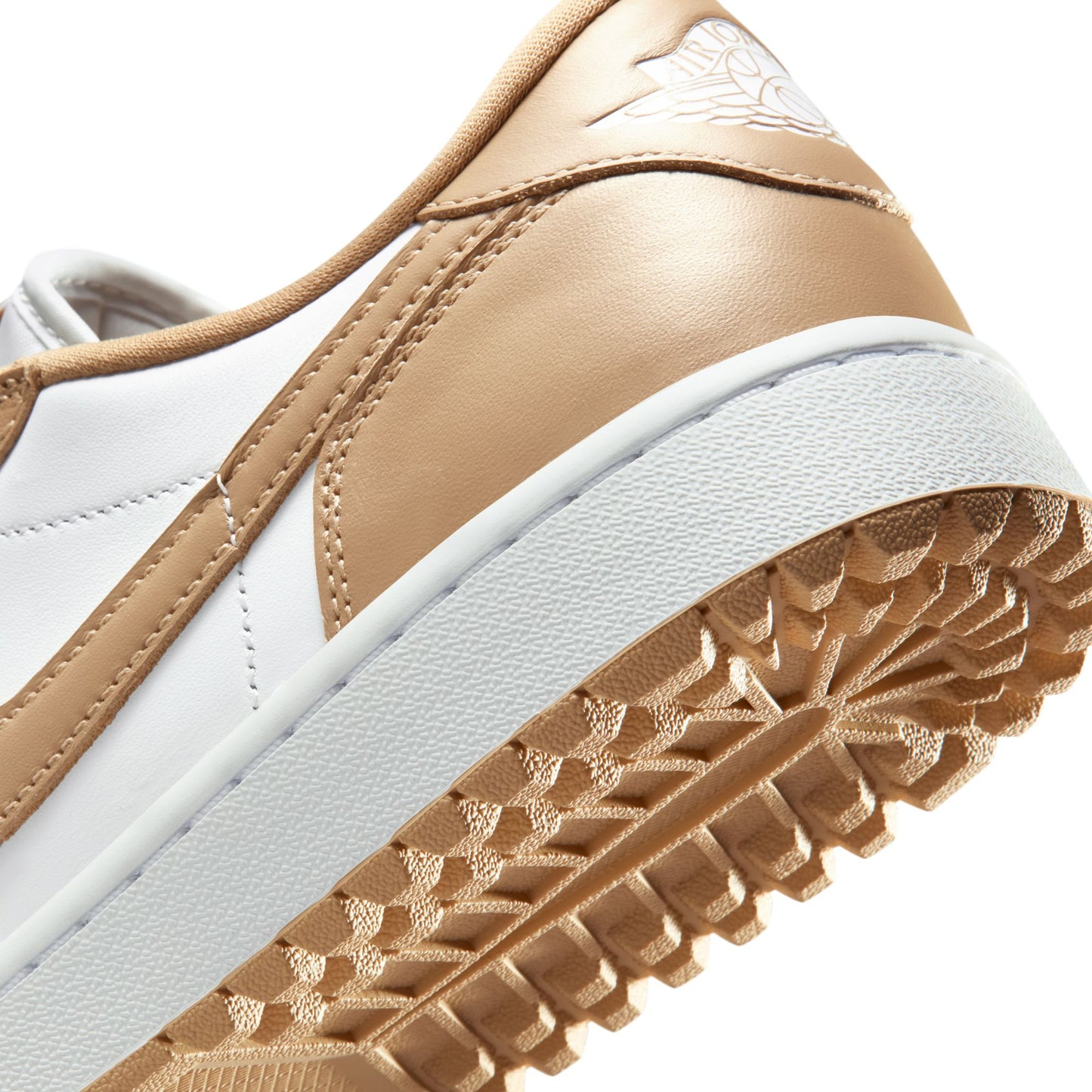 Air Jordan "1 Low Golf" Mens - White / Linen