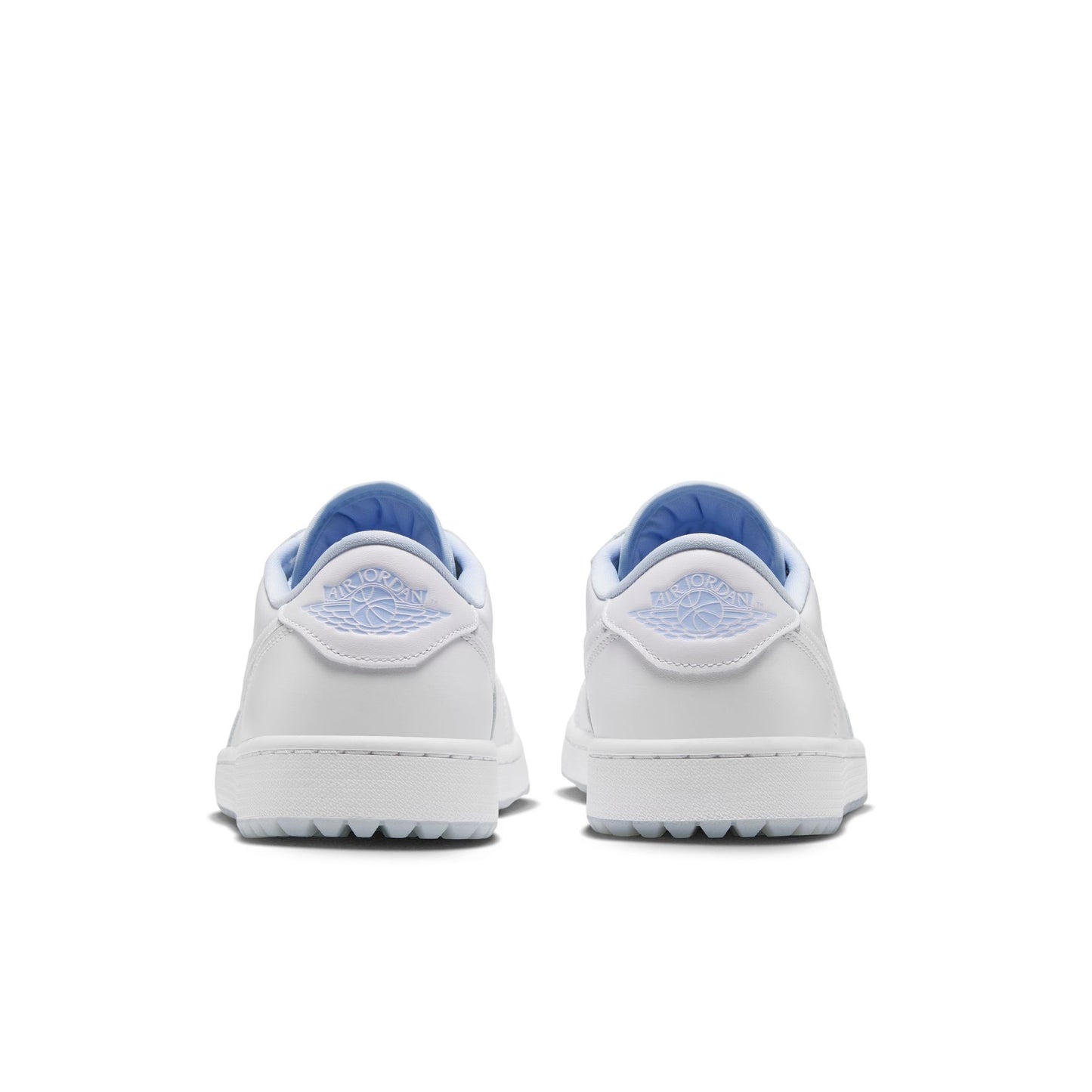 Air Jordan "1 Low Golf" Mens - White / White / Hydrogen Blue