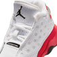 Air Jordan "13 Retro" Toddler - White / Black / True Red
