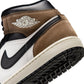 Air Jordan "1 Mid" Mens - Black / Phantom-Palomino