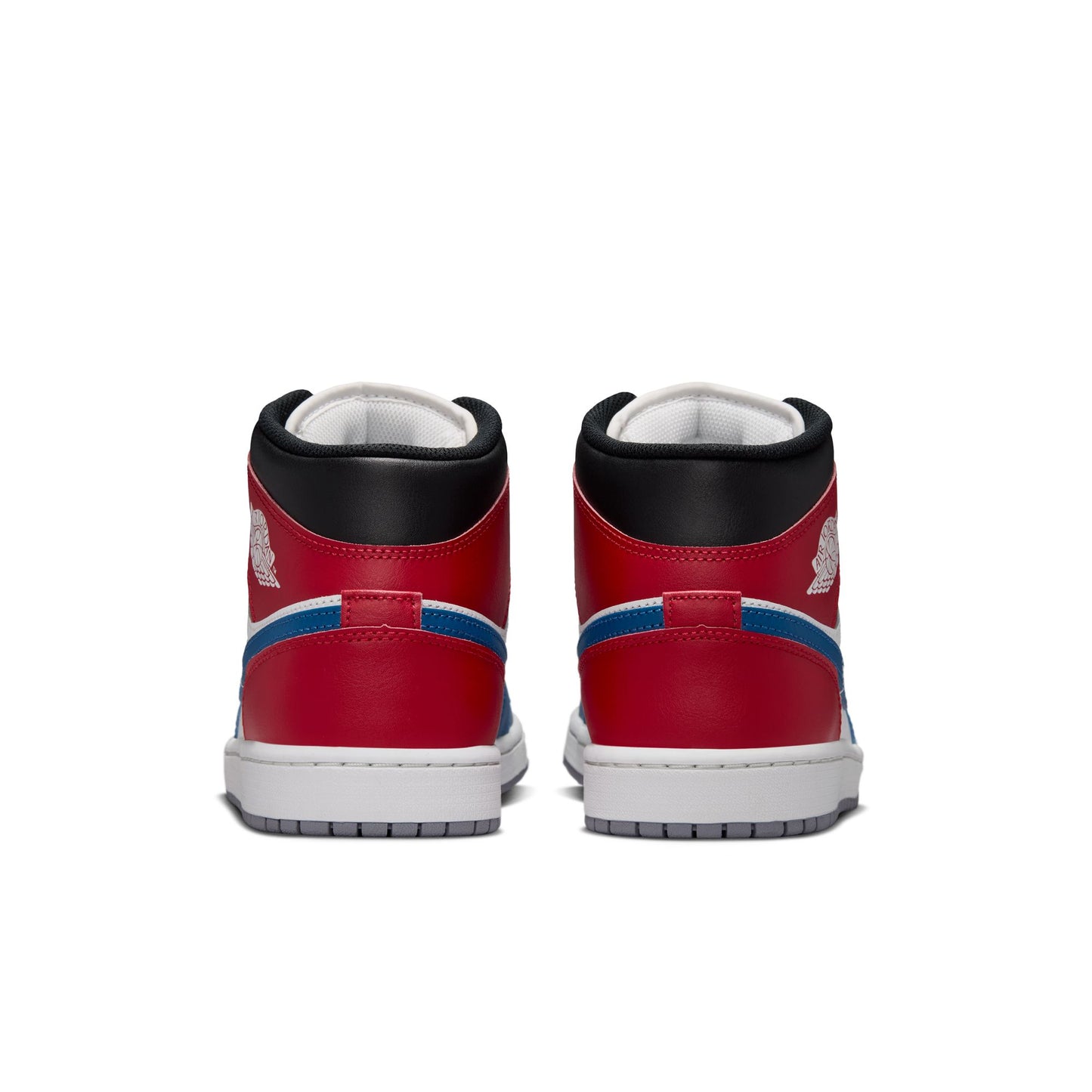 Air Jordan "1 Mid" Mens - True Blue - Summit White