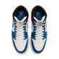 Air Jordan "1 Mid" Mens - True Blue - Summit White