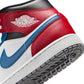 Air Jordan "1 Mid" Mens - True Blue - Summit White