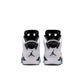 Air Jordan "6 Retro" Preschool - White / Black