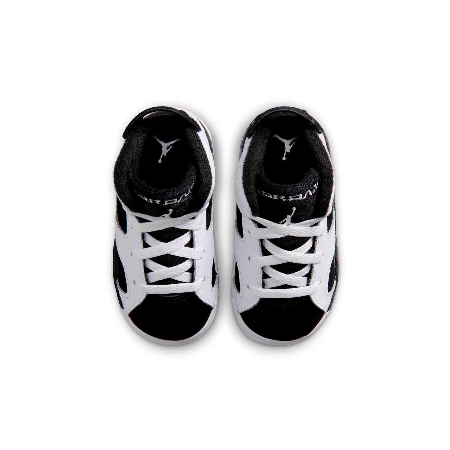 Air Jordan "6 Retro" Toddler - White / Black