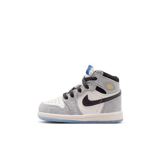 Air Jordan "1 Retro High OG" Toddler - Cool Grey / Black / Sail