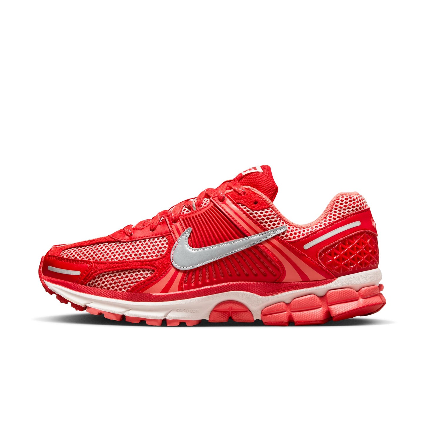 Nike "Zoom Vomero 5 PRM"  Mens - University Red / Metallic Silver