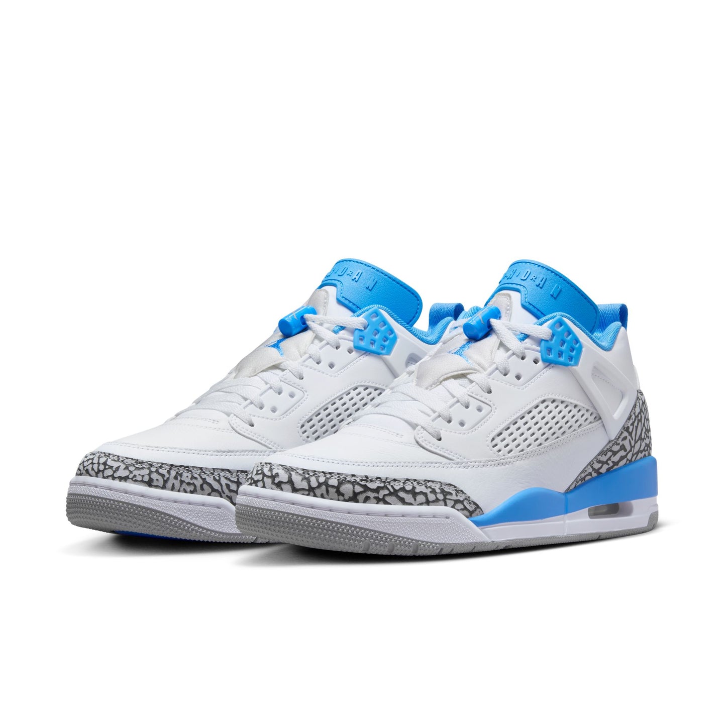Air Jordan "Spizike Low" Mens - White / University Blue