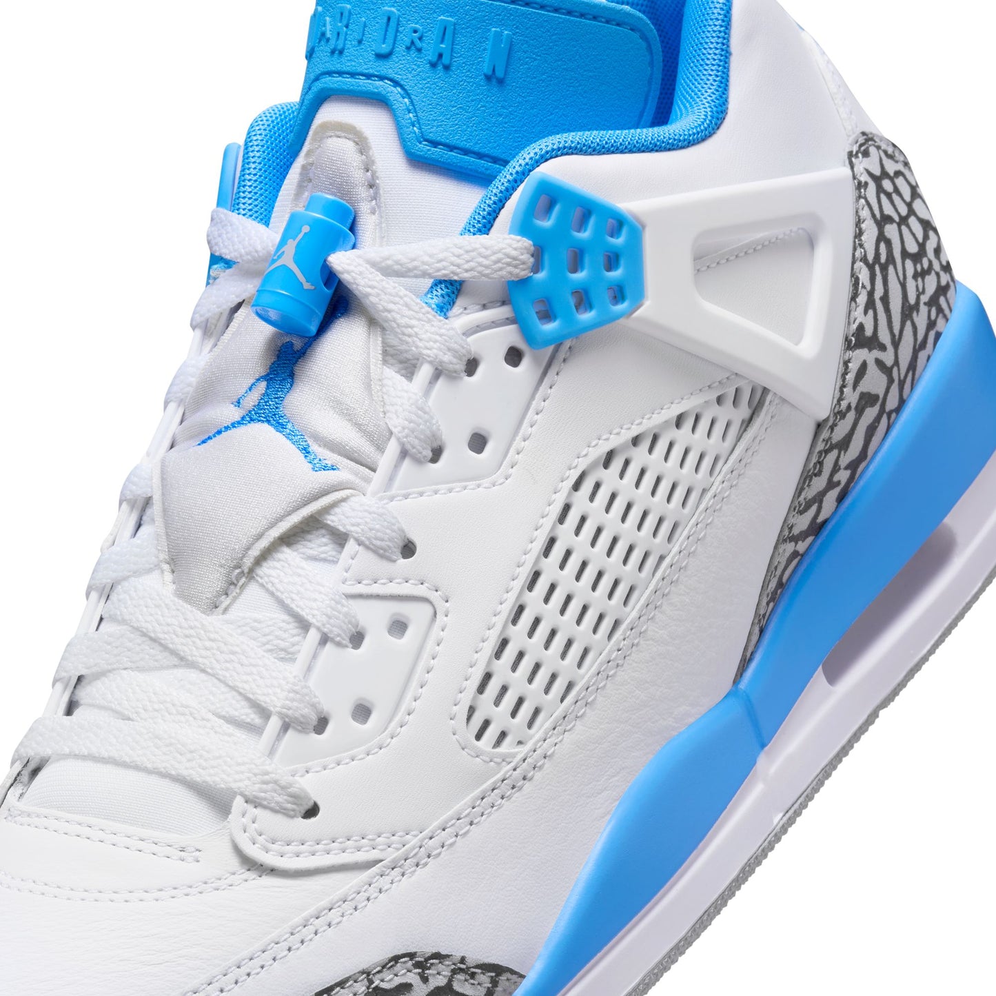 Air Jordan "Spizike Low" Mens - White / University Blue