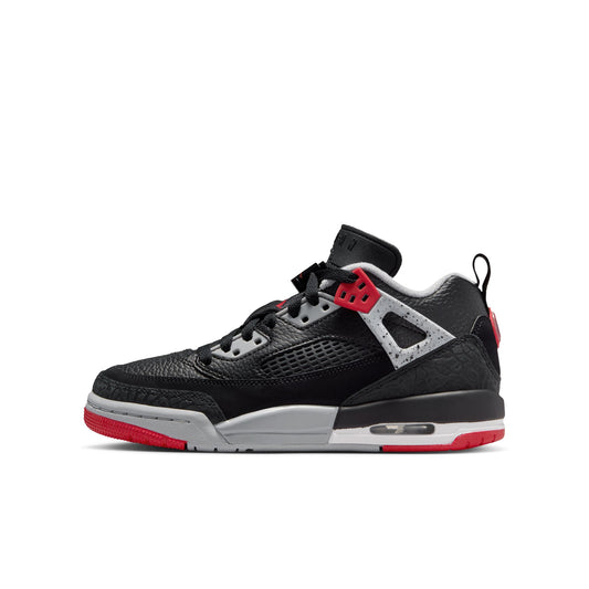 Air Jordan "Spizike Low " GS - Black / Gym Red-Wolf Grey-White