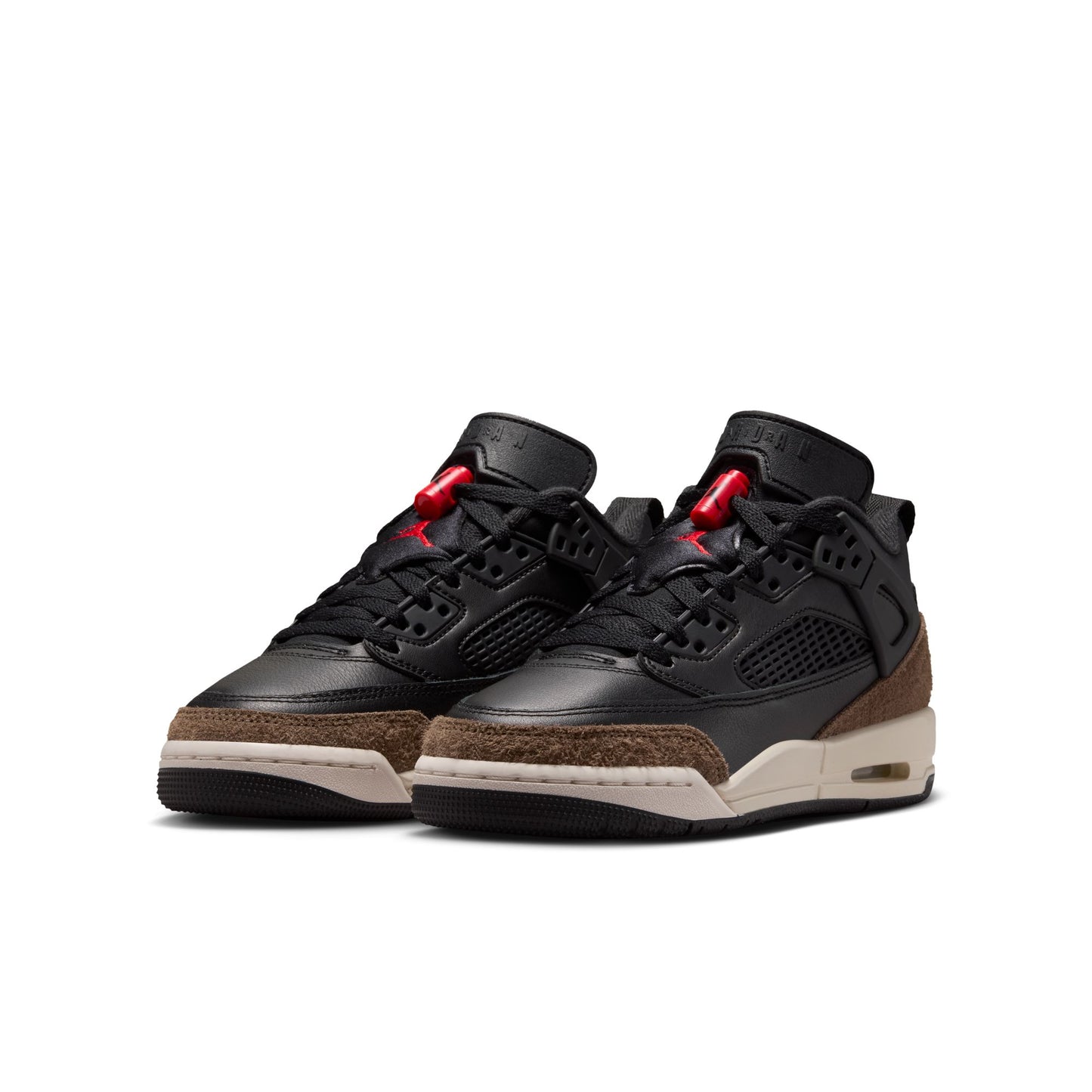 Air Jordan "Spizike Low " GS - Black - University Red - Palomino