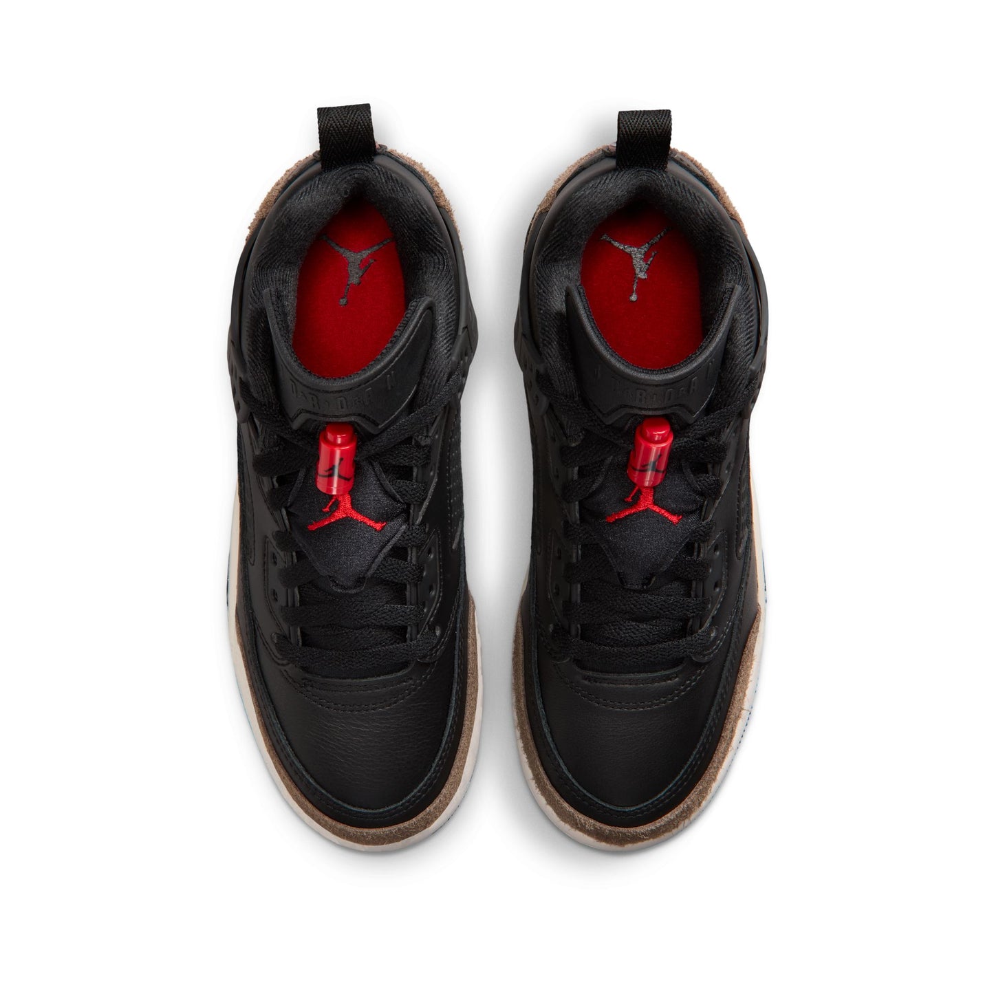Air Jordan "Spizike Low " GS - Black - University Red - Palomino