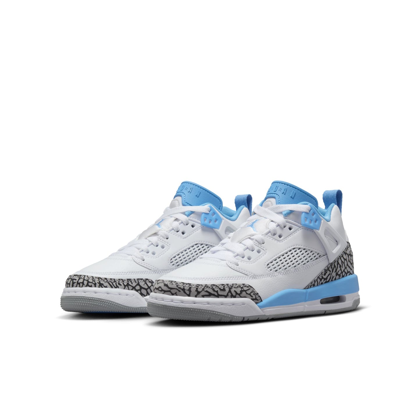 Air Jordan "Spizike Low " Grade School - White / University Blue