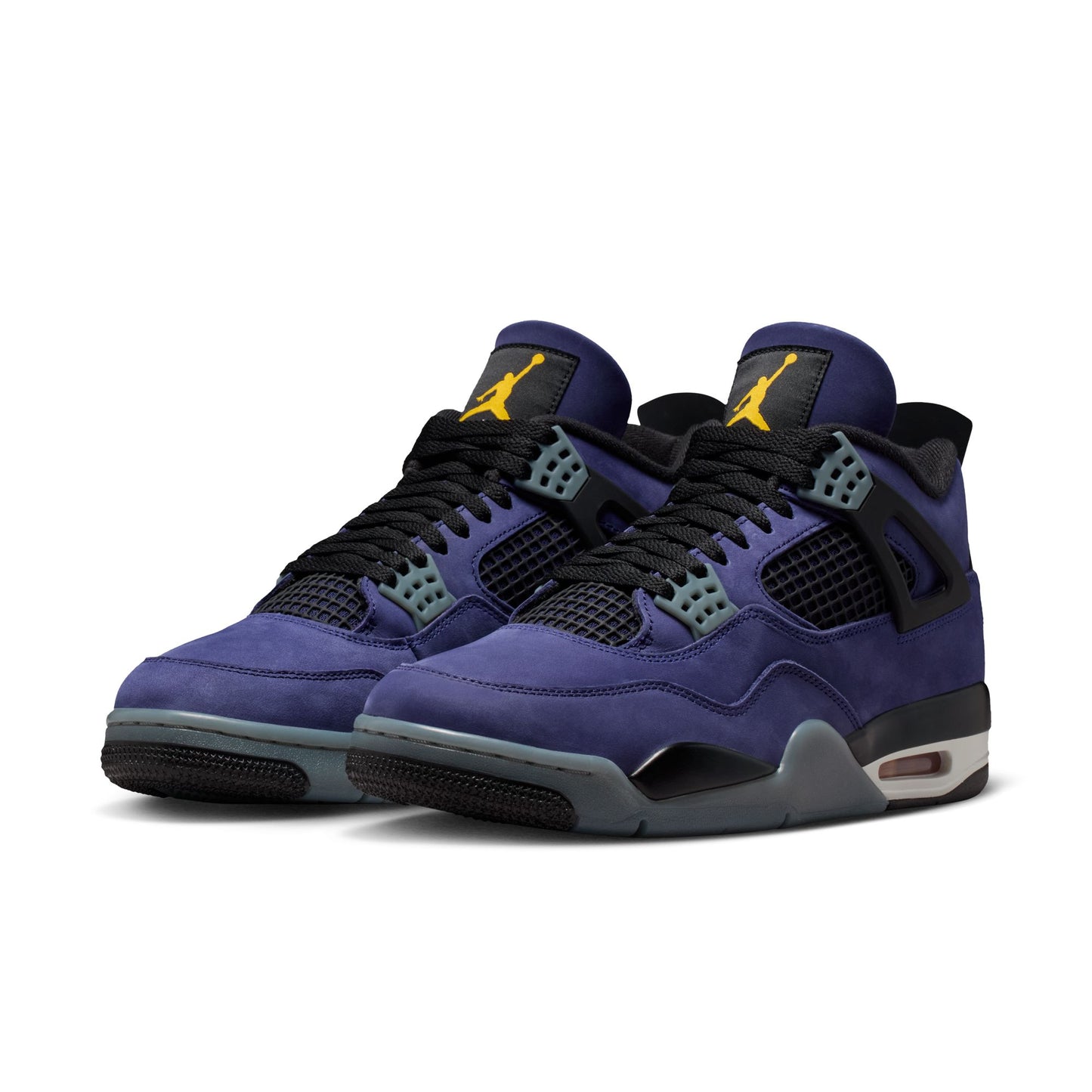 Air Jordan "4 Retro" Mens - Imperial Purple / Multi-Color