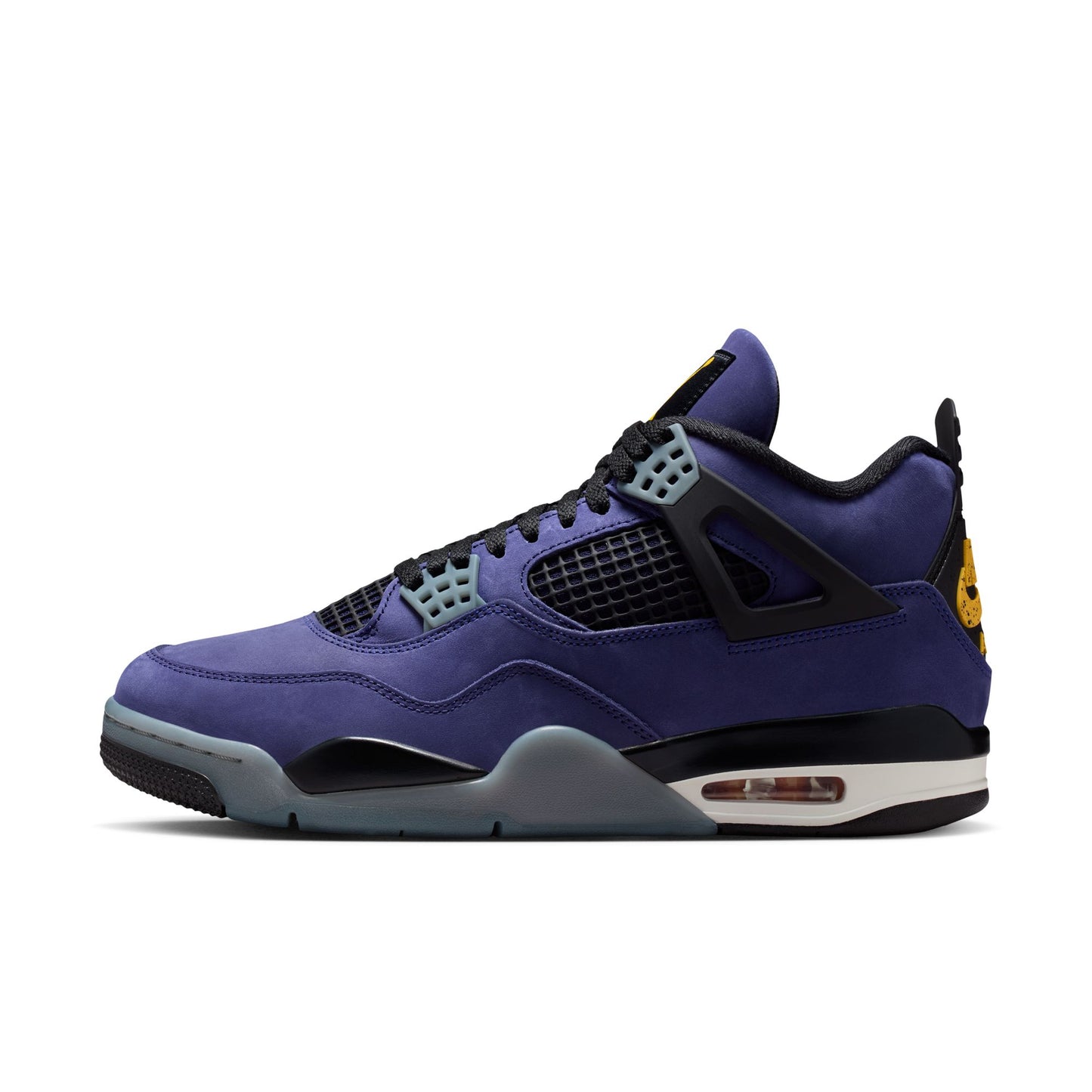 Air Jordan "4 Retro" Mens - Imperial Purple / Multi-Color