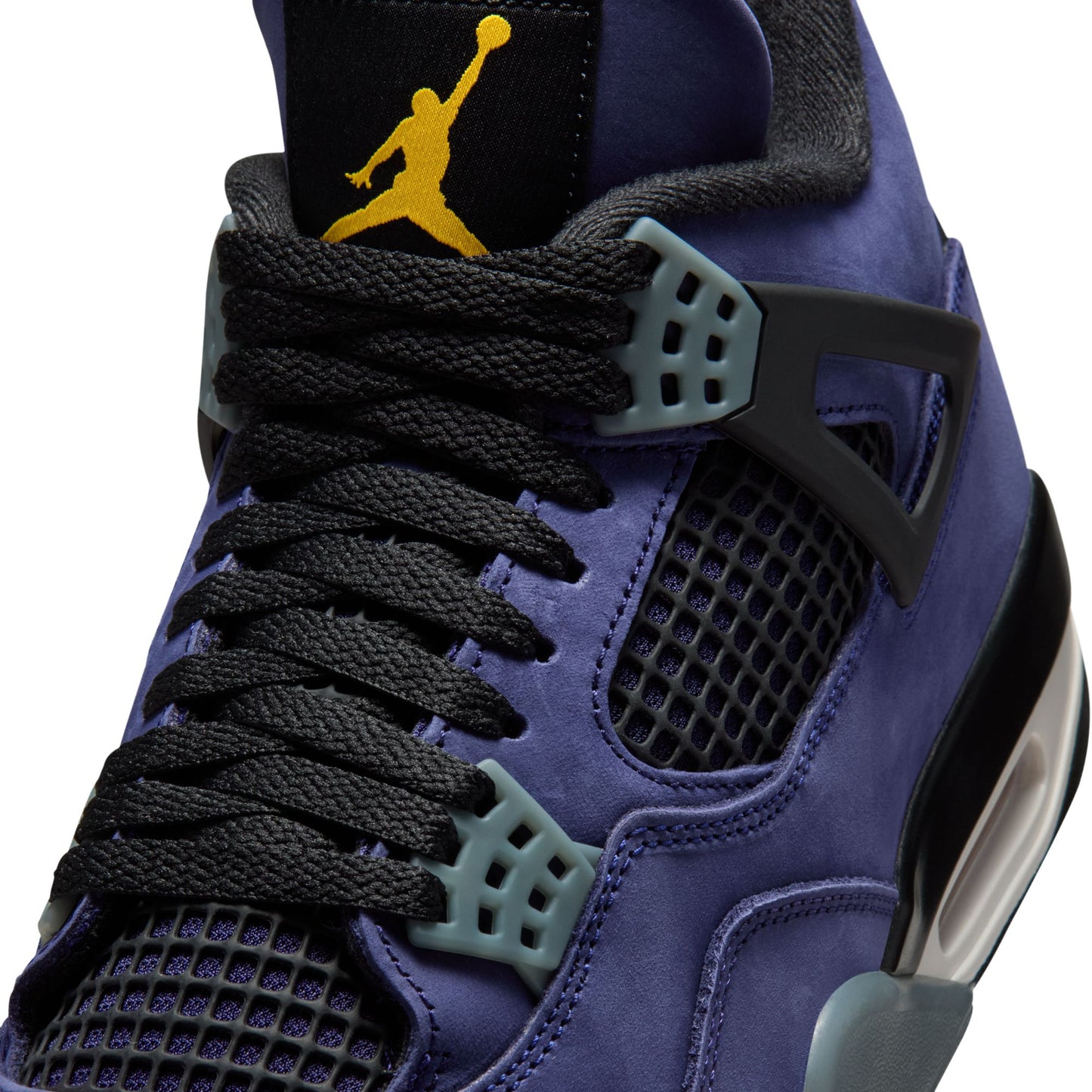 Air Jordan "4 Retro" Mens - Imperial Purple / Multi-Color