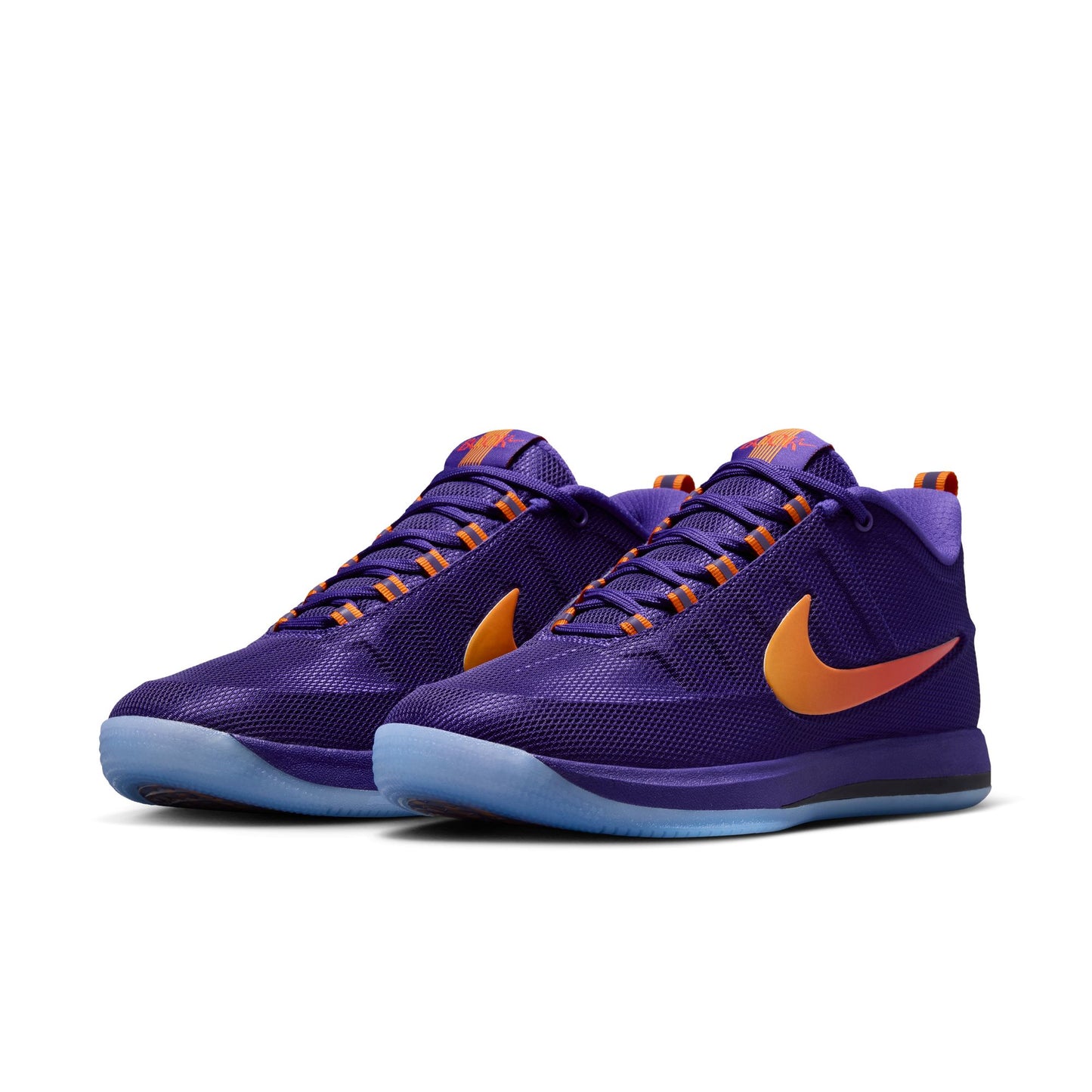Nike "Book 2 Sunburst" Mens - Court Purple / Sail