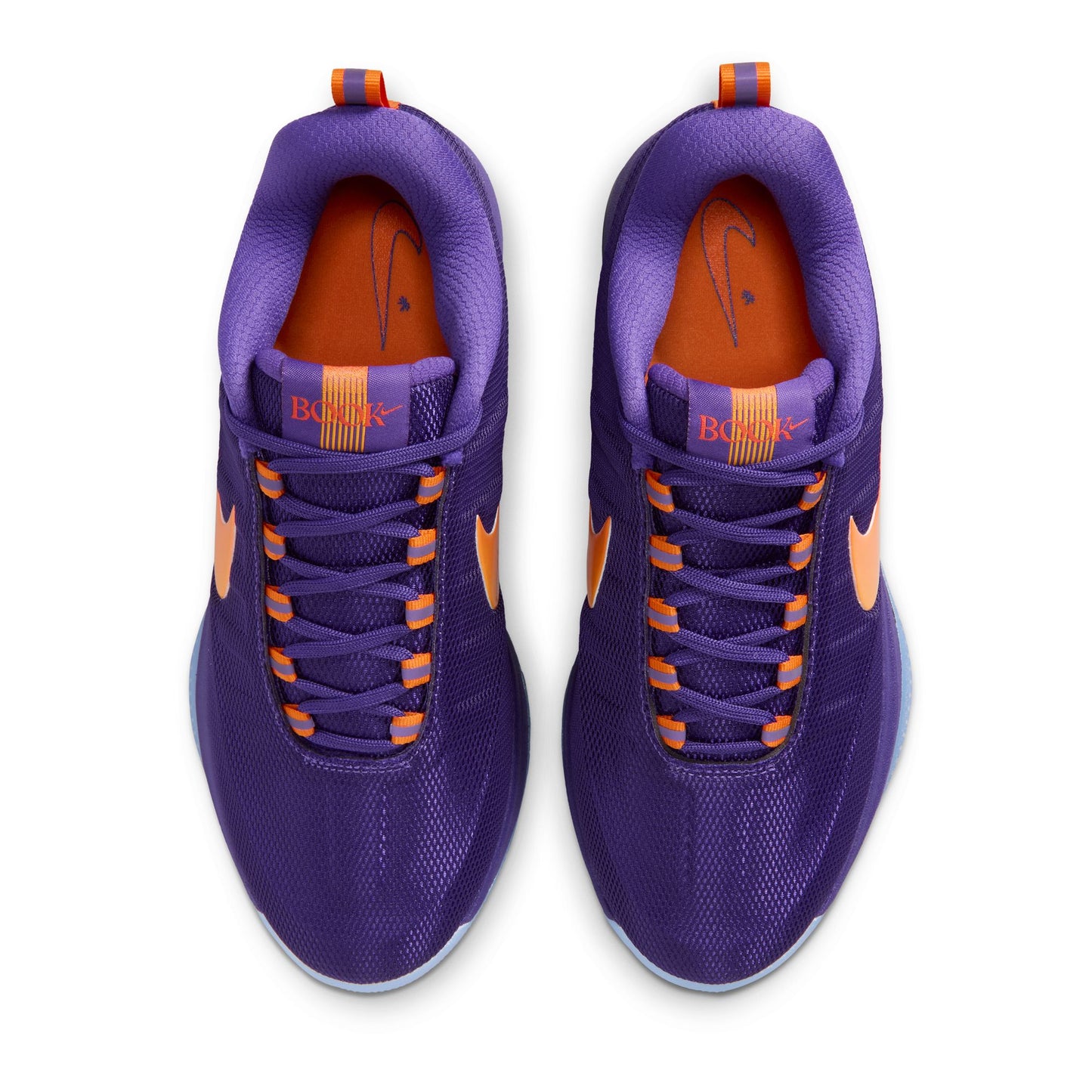 Nike "Book 2 Sunburst" Mens - Court Purple / Sail