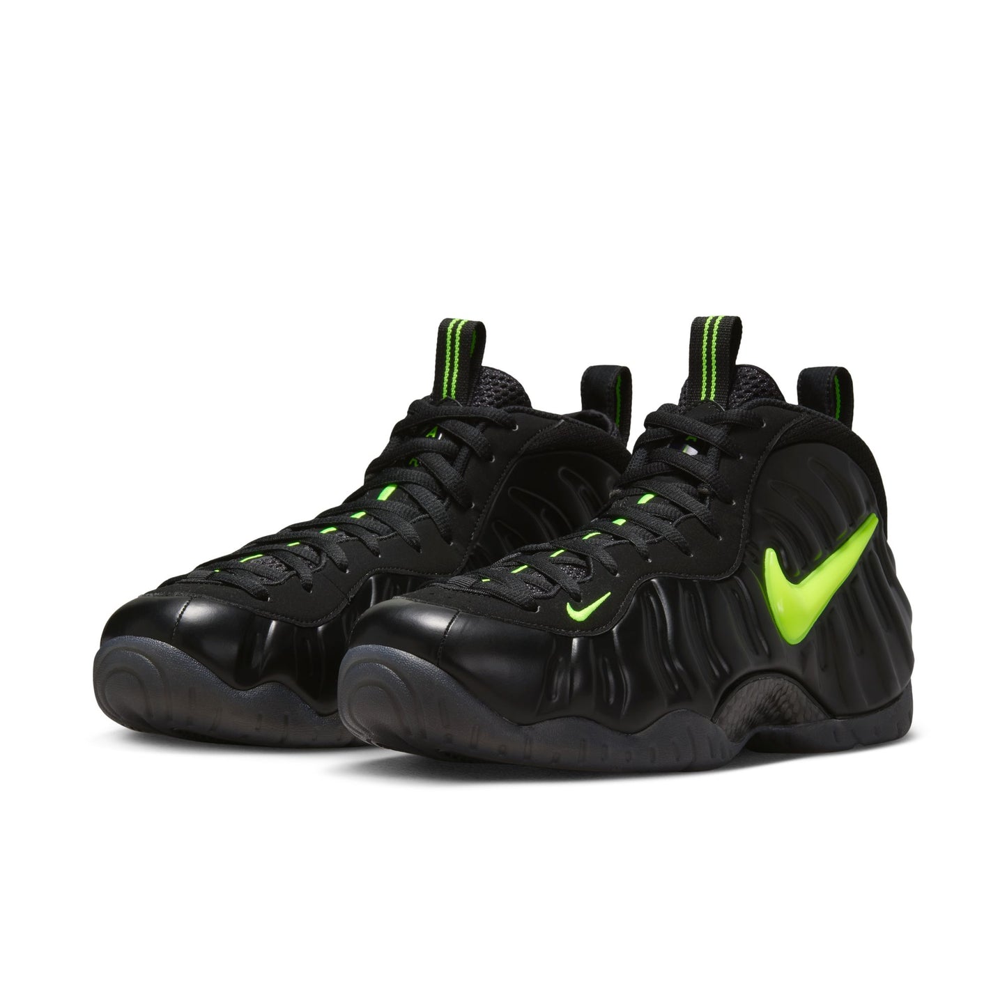 Nike "Air Foamposite Pro" Mens - Black / Voltage Yellow