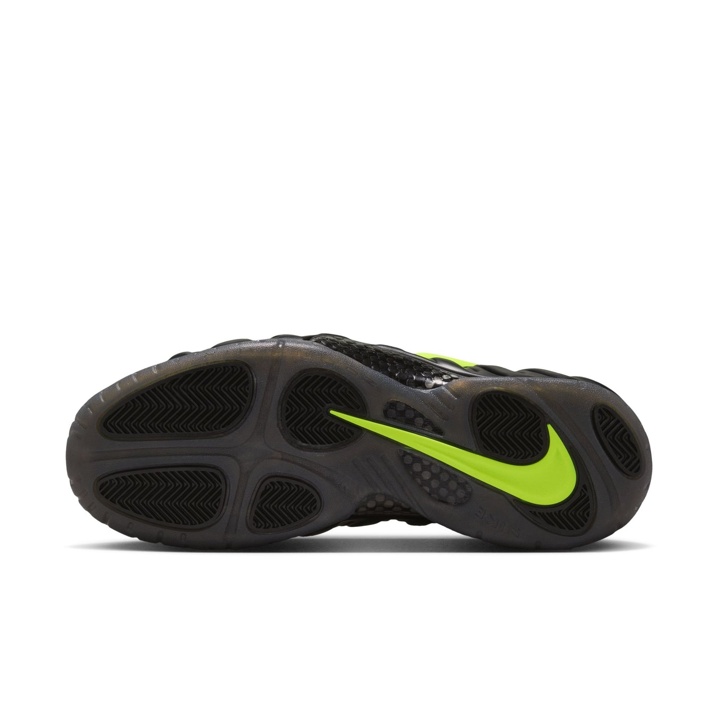 Nike "Air Foamposite Pro" Mens - Black / Voltage Yellow