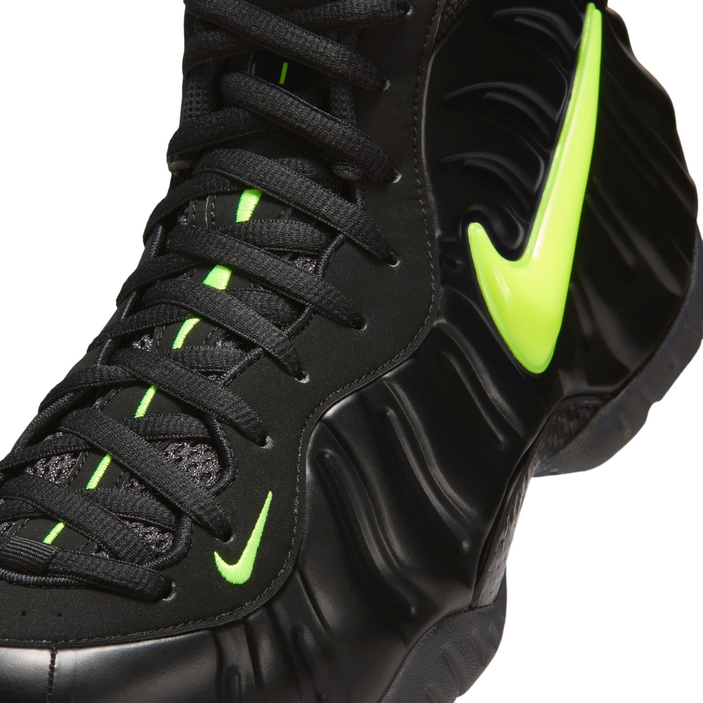 Nike "Air Foamposite Pro" Mens - Black / Voltage Yellow