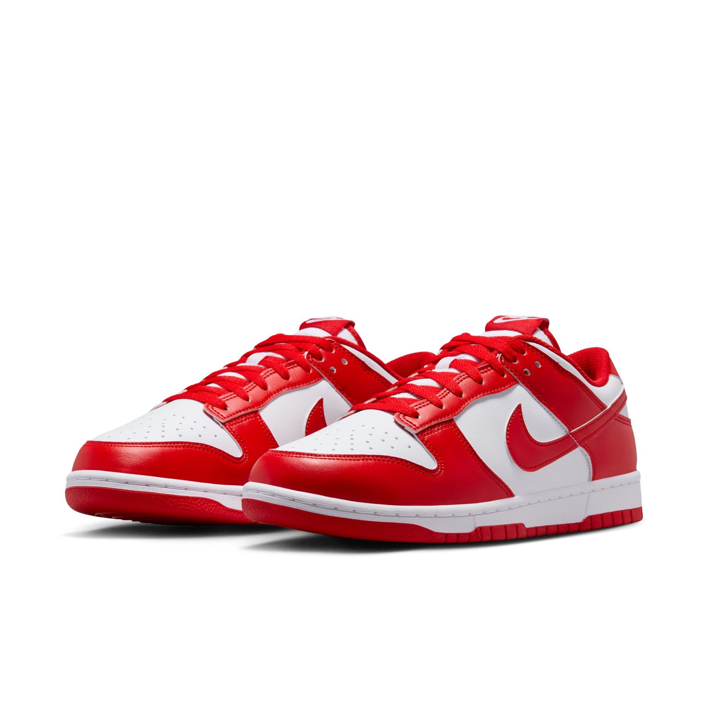 Nike "Dunk Low Retro" M - White / University Red