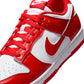 Nike "Dunk Low Retro" M - White / University Red