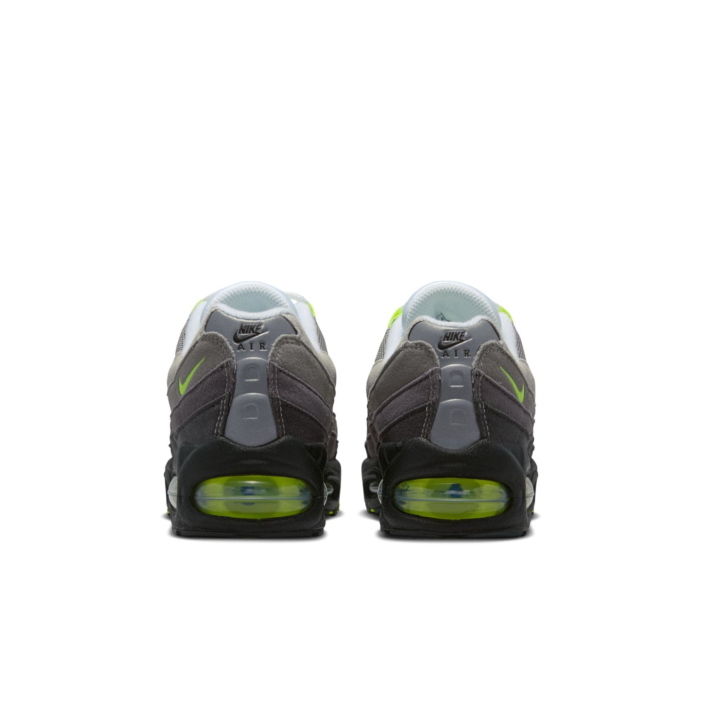 Nike "Air Max 95 BB" Grade School - Black / Neon Yellow / Anthracite